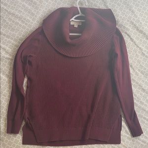 Michael Kors large maroon sweater